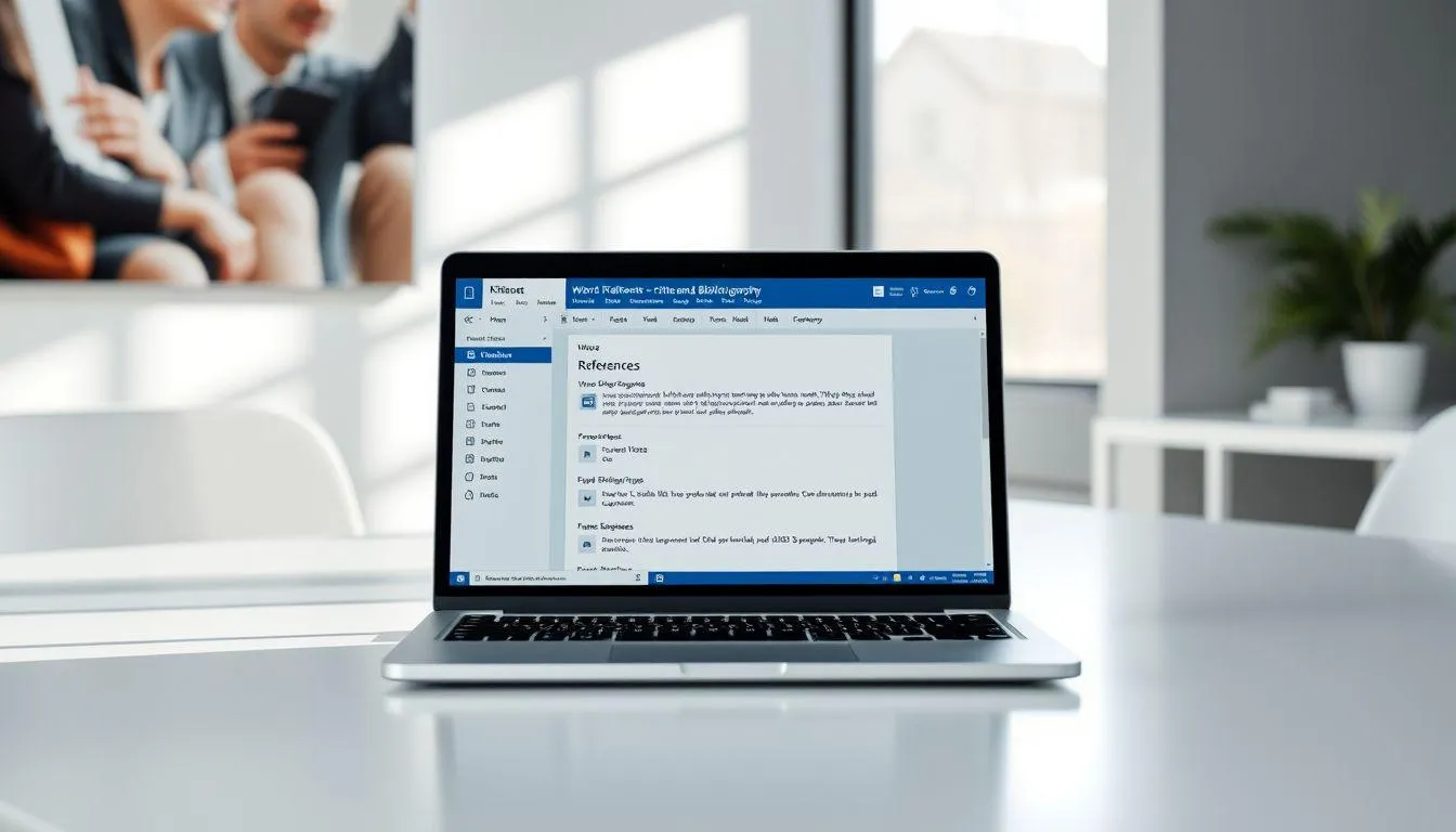 Cara Membuat Daftar Pustaka Otomatis di Microsoft Word (c) Ilustrasi AI