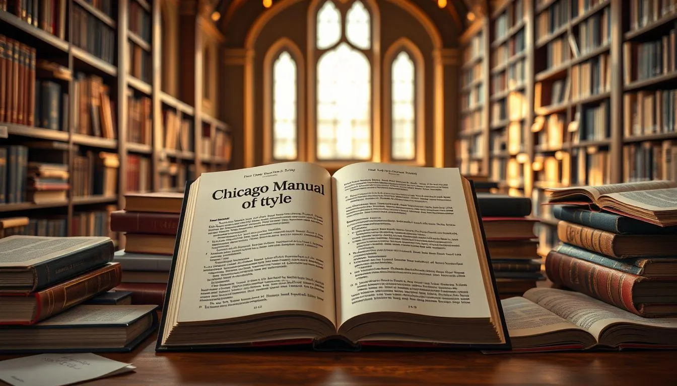 Format Penulisan Daftar Pustaka Chicago Style (c) Ilustrasi AI