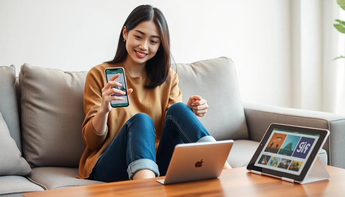 FAQ Seputar GIF WhatsApp (c) Ilustrasi AI