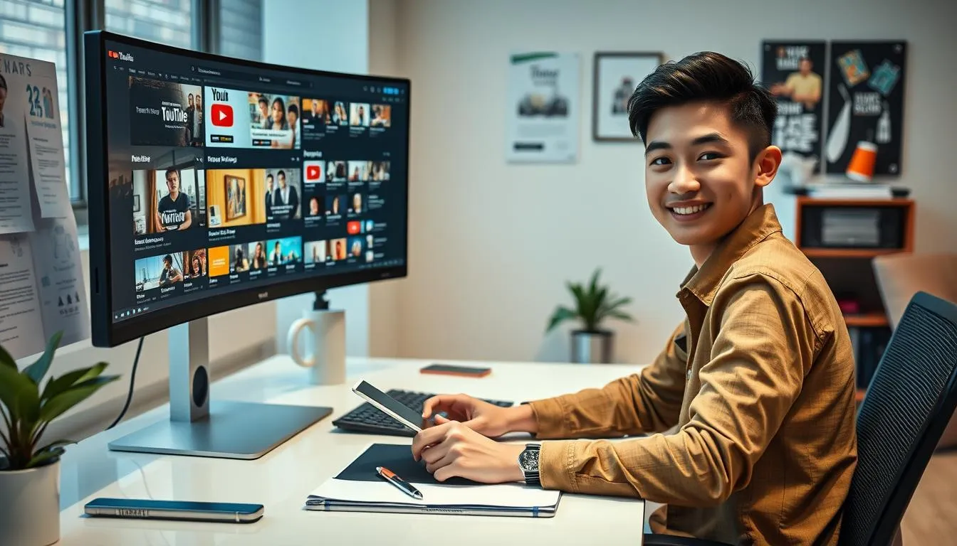 Manfaat Menggunakan Playlist YouTube (credit:Image by AI)