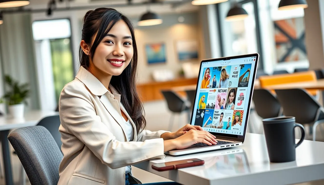 Manfaat Menggunakan Template Instagram (c) Ilustrasi AI