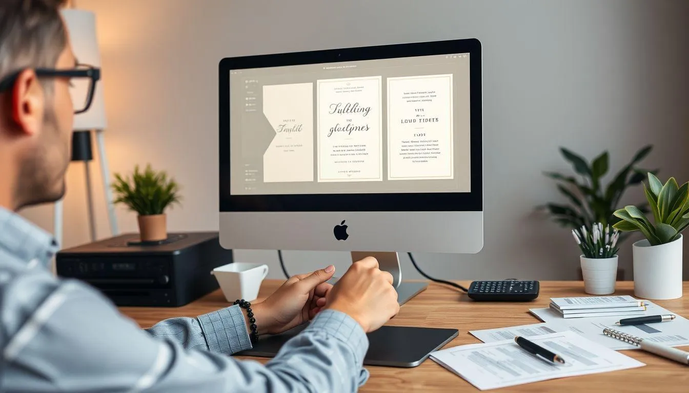 Tips Desain Undangan Digital yang Menarik (c) Ilustrasi AI