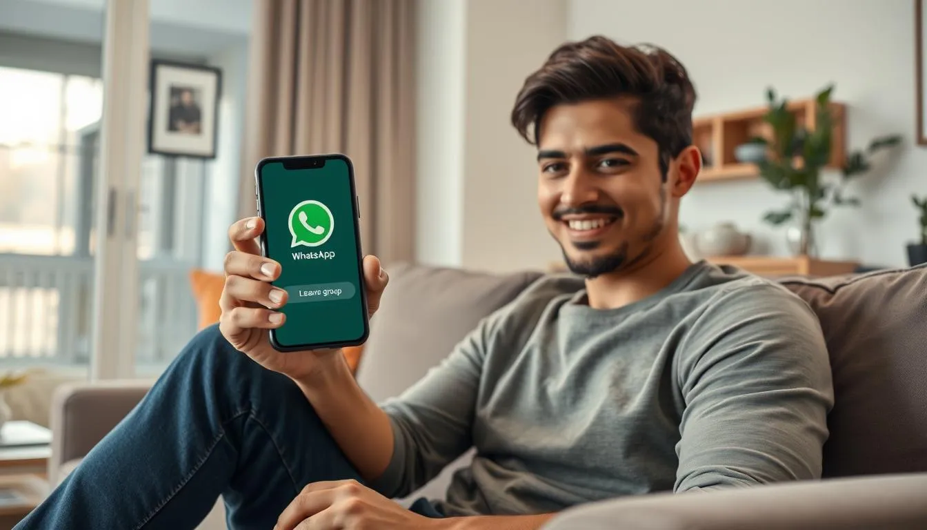 Cara Keluar dari Grup WhatsApp sebagai Anggota (credit:Image by AI)