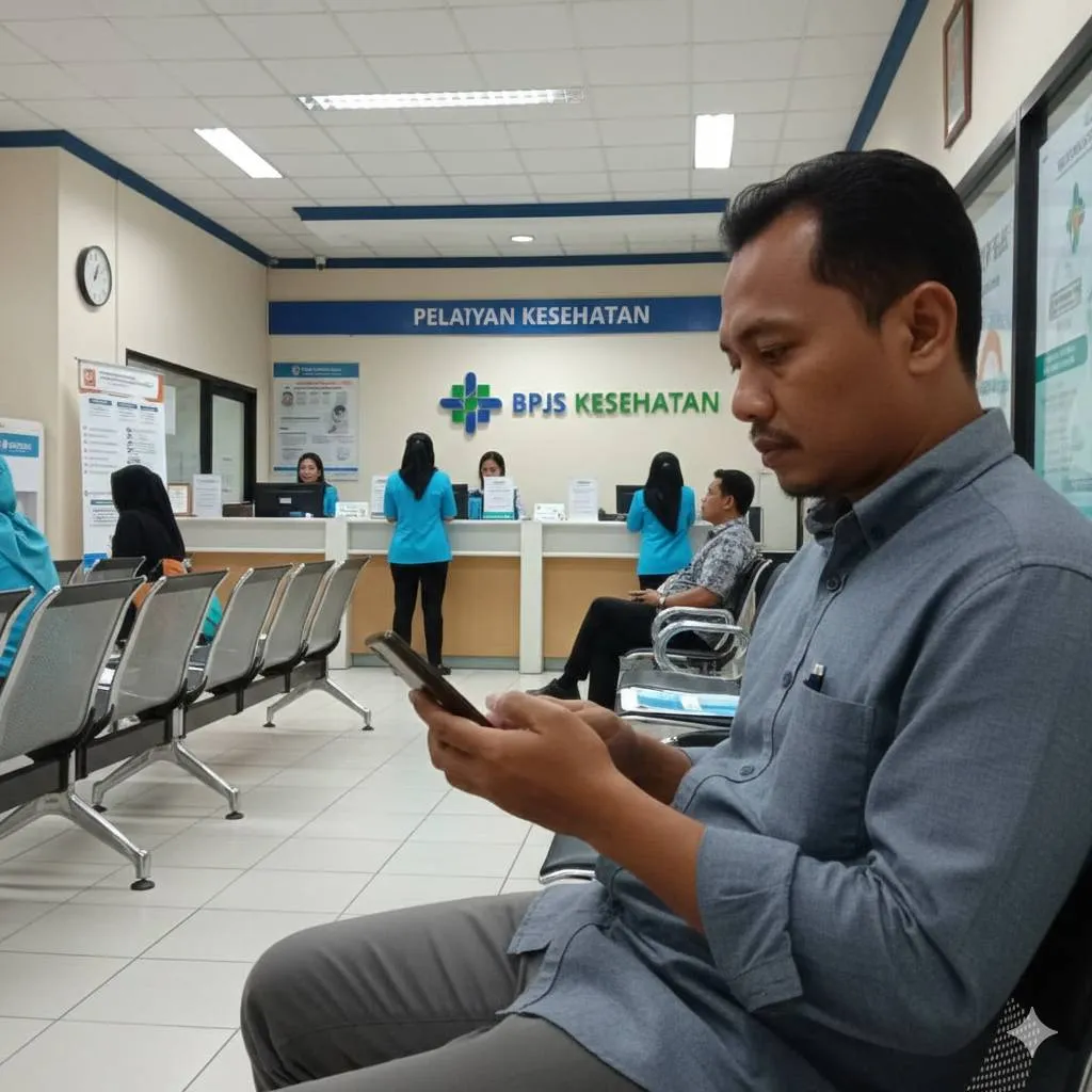 Cara Cek Status Melalui Website dan Media Sosial (c) Ilustrasi AI