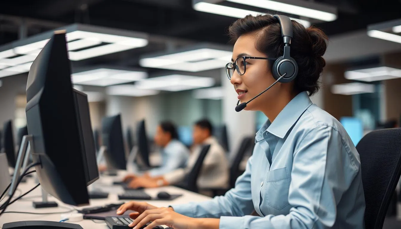 Pengecekan Status Melalui Call Center dan SMS (c) Ilustrasi AI