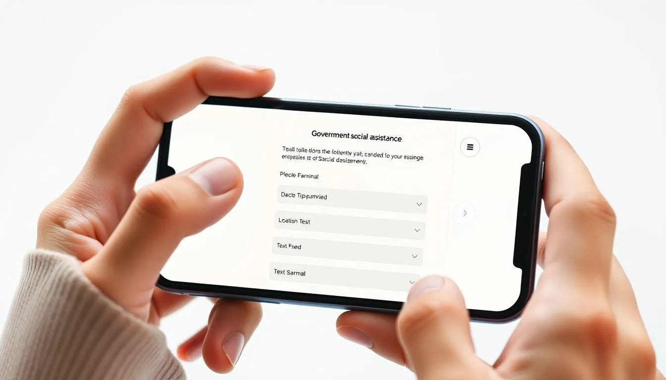 Cara Cek Bansos Melalui Aplikasi Mobile (c) Ilustrasi AI