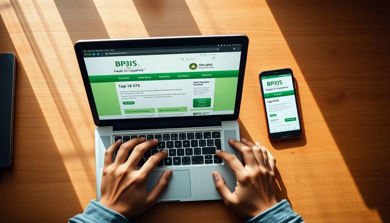 2. Cara Cek BPJS Aktif atau Tidak via Website Resmi BPJS Kesehatan (c) Ilustrasi AI