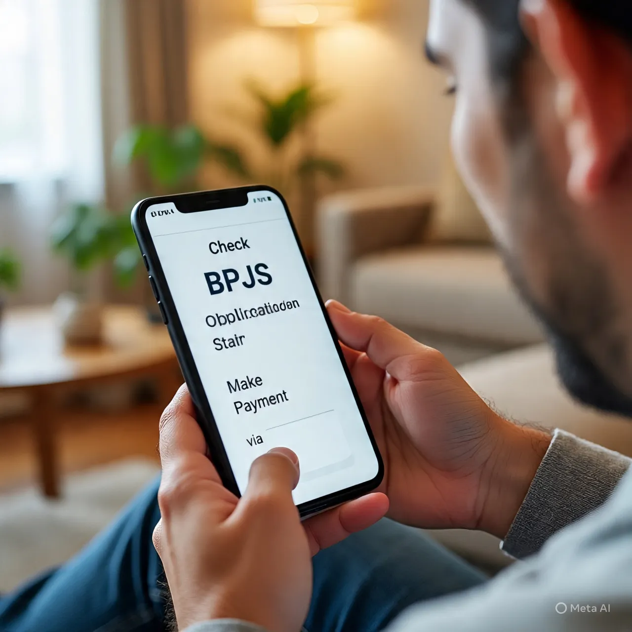 Fitur Tambahan dalam Aplikasi Mobile JKN (c) Ilustrasi AI
