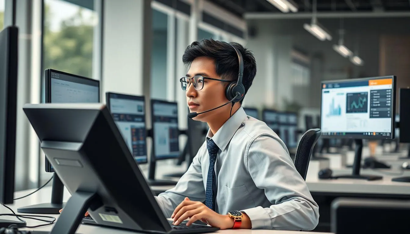 Layanan Call Center dan Pengecekan Offline (c) Ilustrasi AI