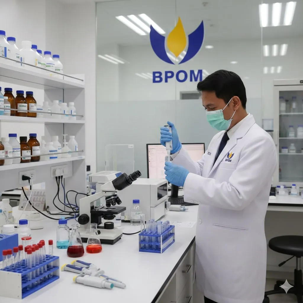 Aplikasi Mobile BPOM untuk Verifikasi Produk (c) Ilustrasi AI