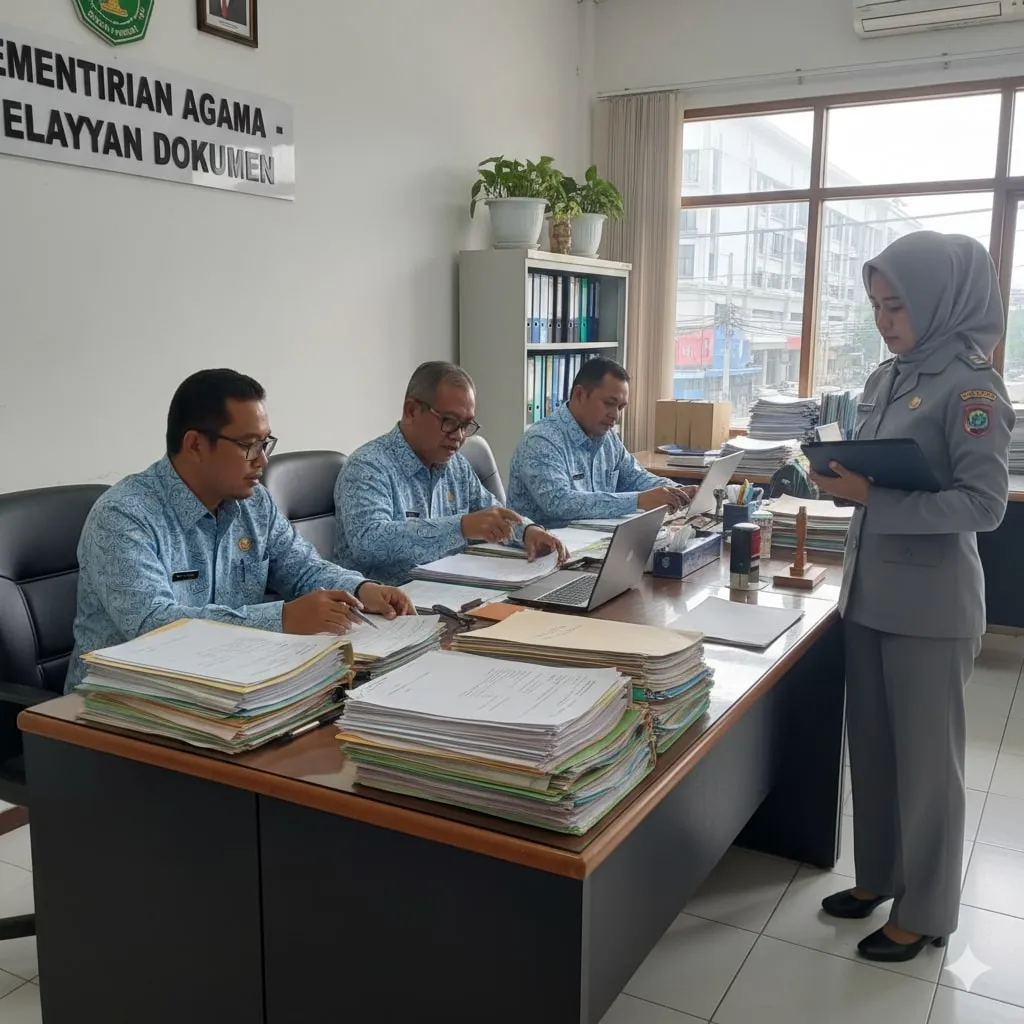 Pengertian Nomor Porsi Haji dan Daftar Tunggu (c) Ilustrasi AI