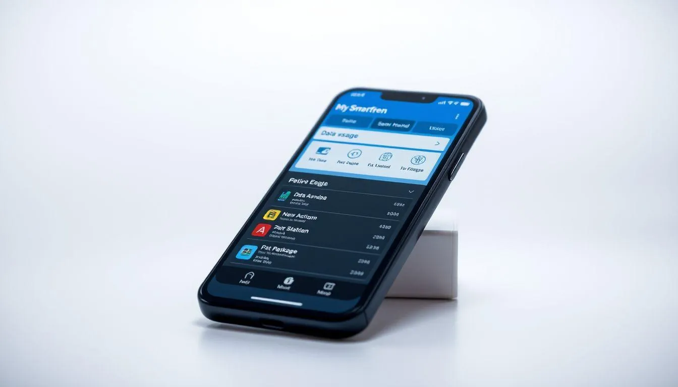 Cek Data Melalui Aplikasi MySmartfren (credit:Image by AI)