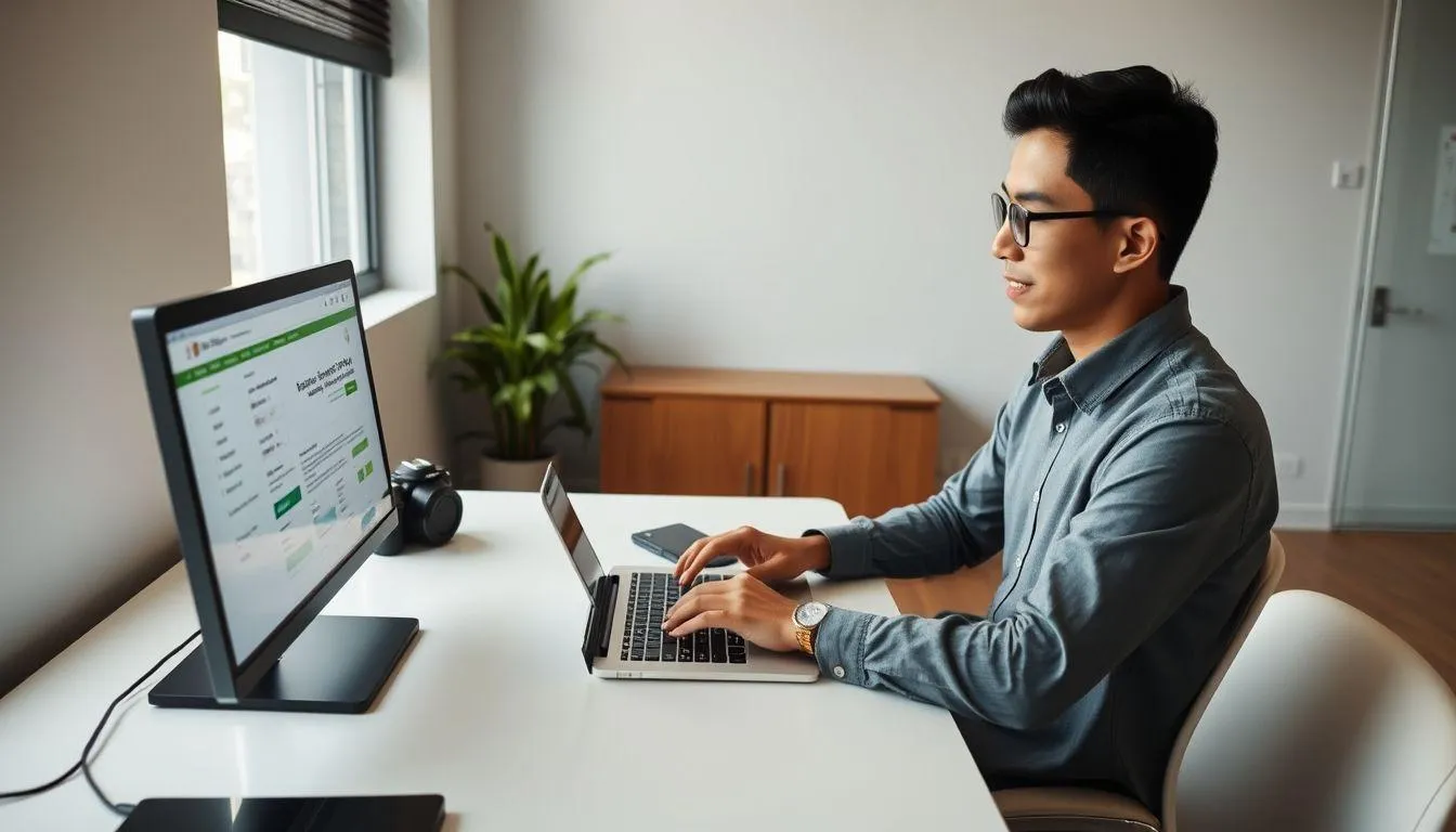 Pengecekan Melalui Website Resmi PLN (credit:Image by AI)