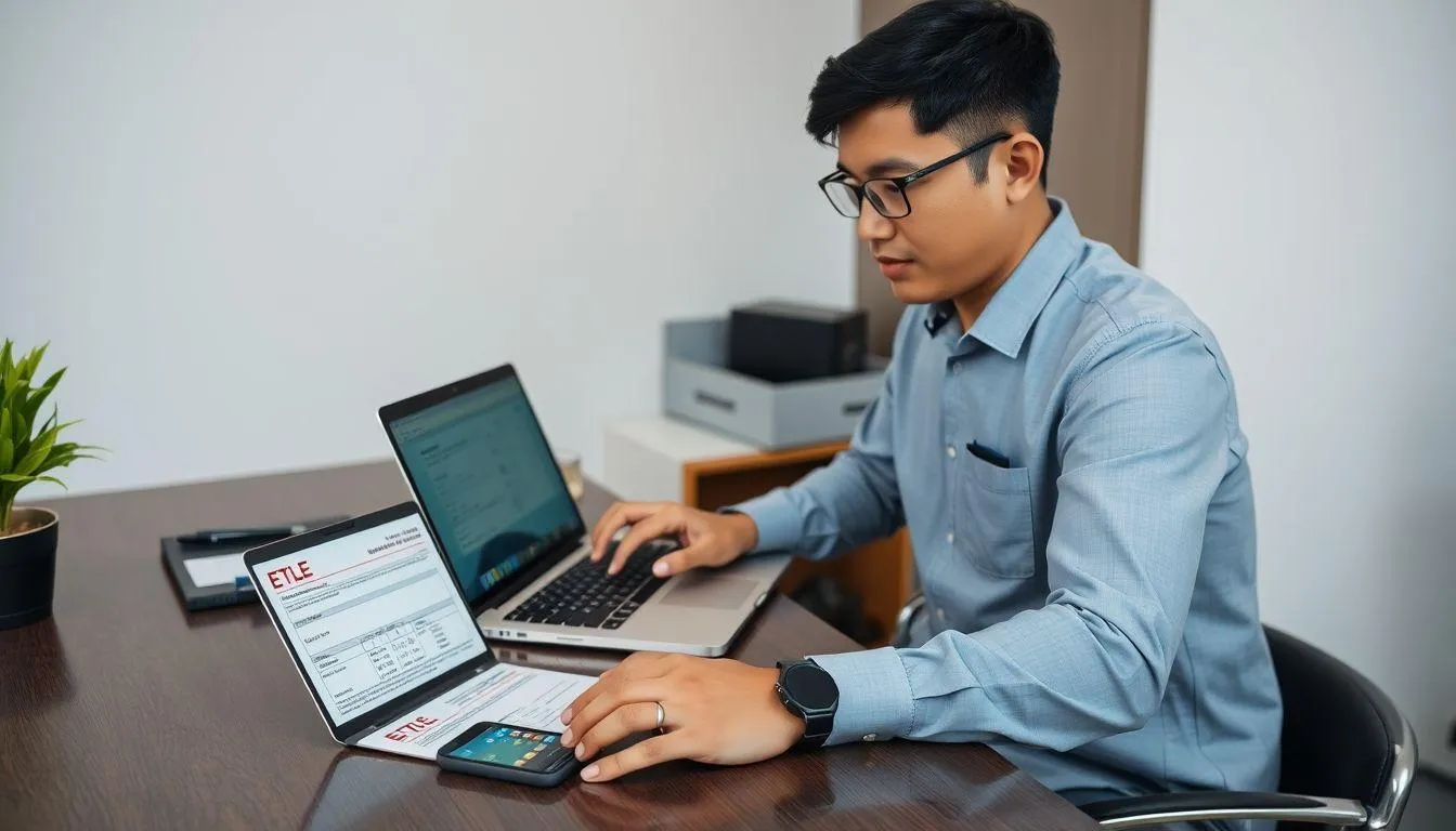 Langkah-Langkah Cara Cek ETLE Online (c) Ilustrasi AI