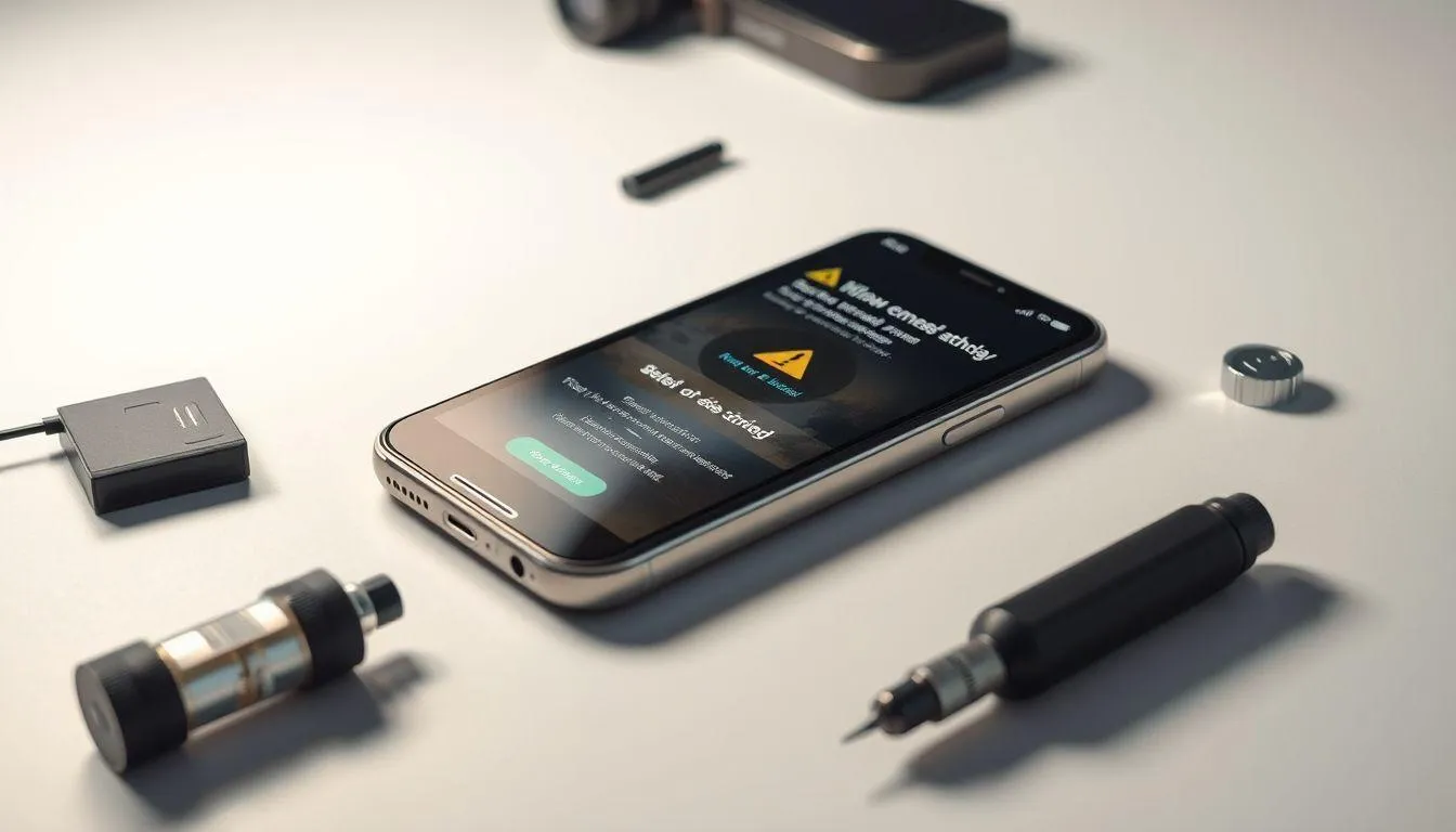 Tanda-Tanda Fisik HP Disadap (credit:Image by AI)