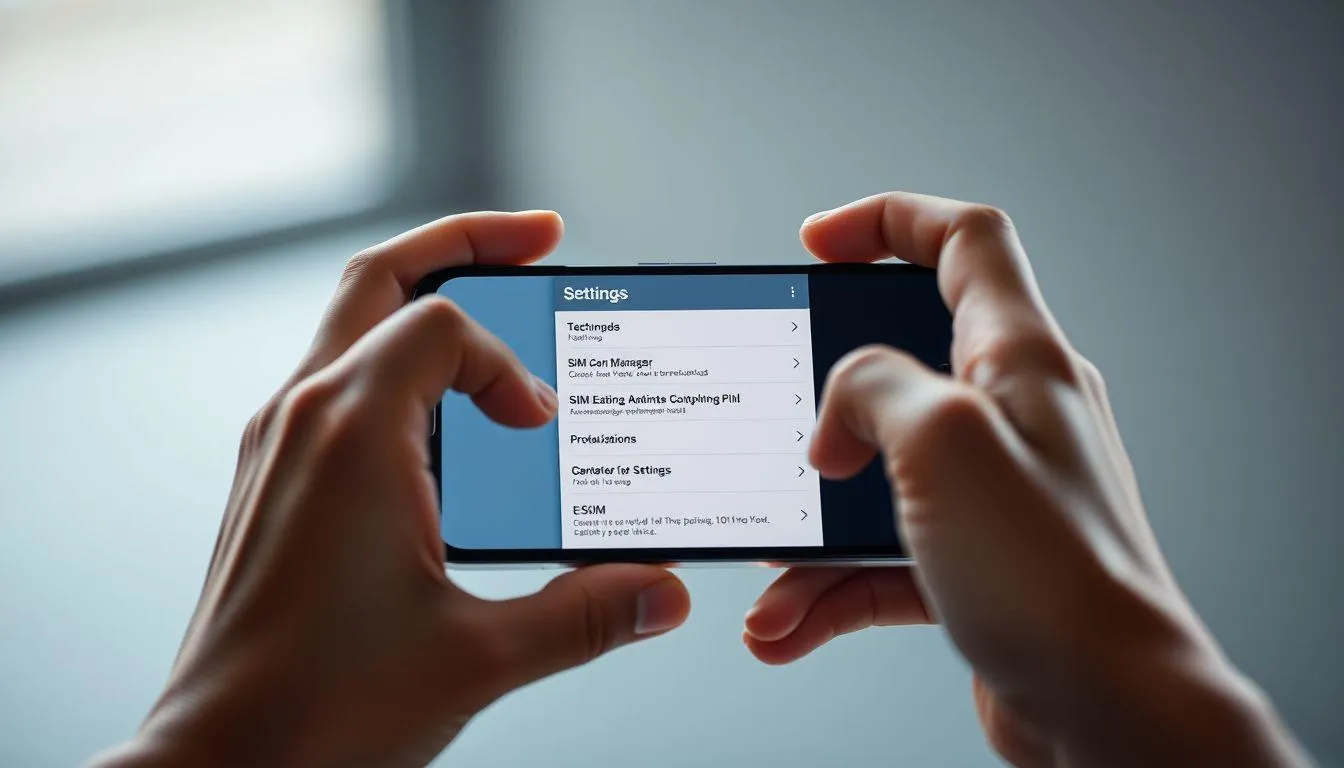 Cara Cek eSIM di Android (c) Ilustrasi AI