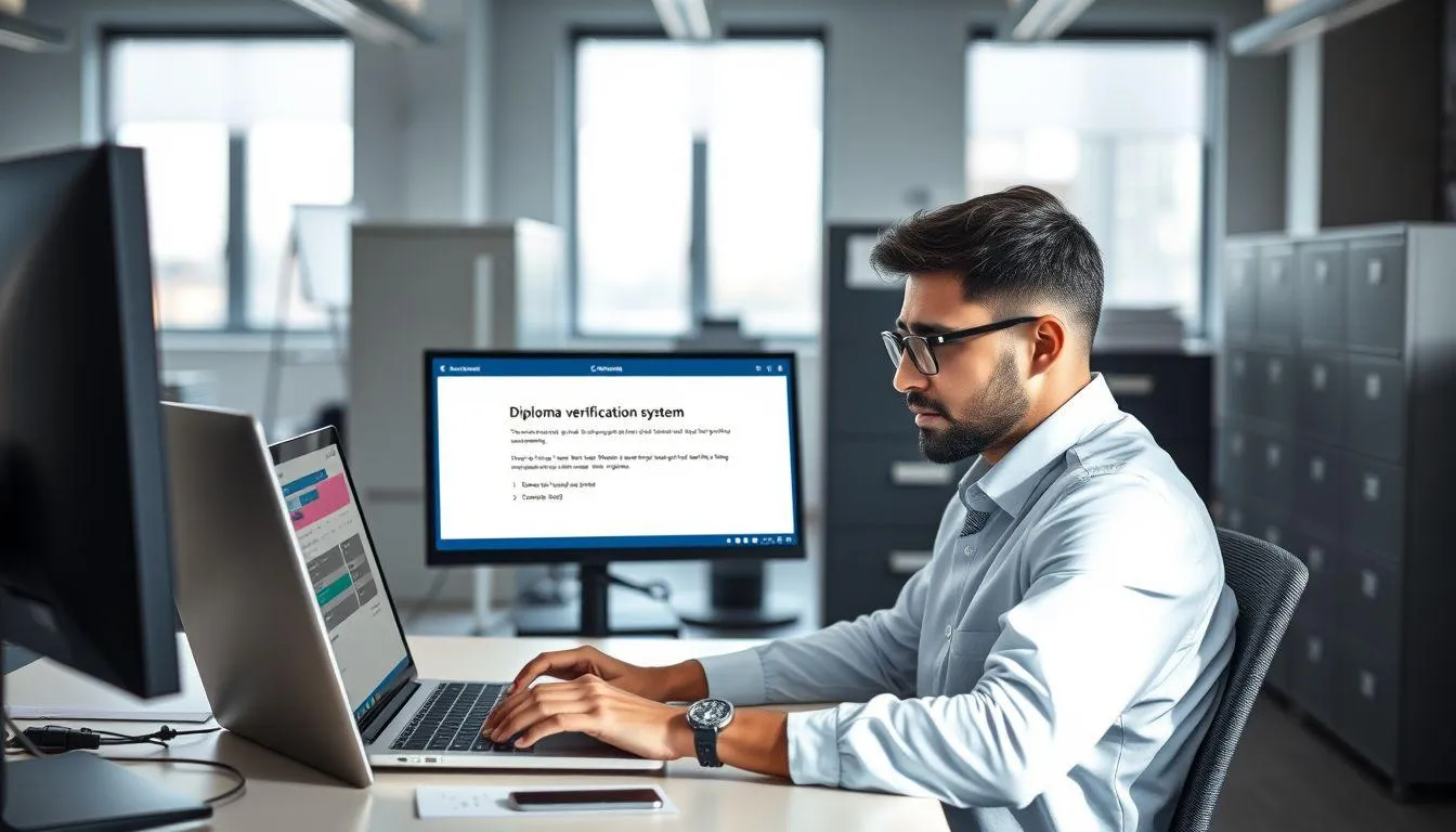 Mengatasi Masalah dalam Verifikasi Ijazah Online (c) Ilustrasi AI