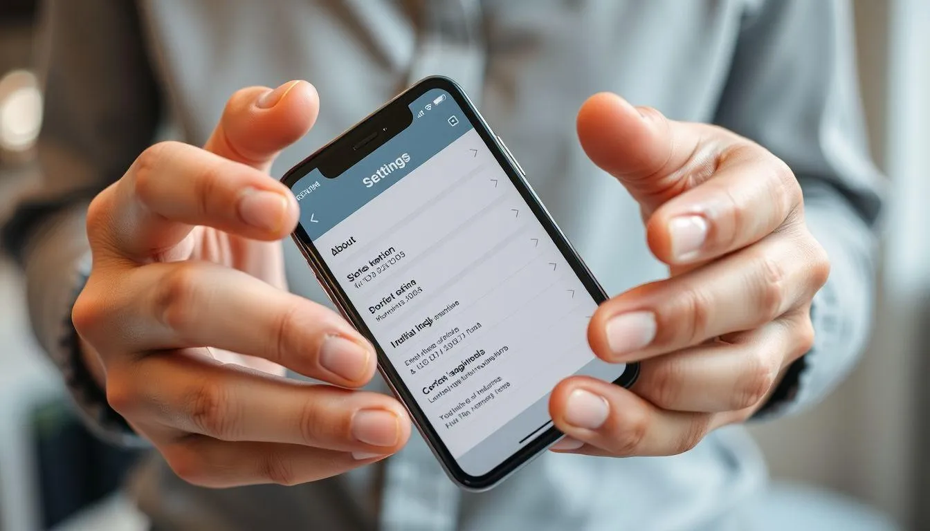 1. Cara Cek IMEI iPhone Melalui Menu Pengaturan (c) Ilustrasi AI
