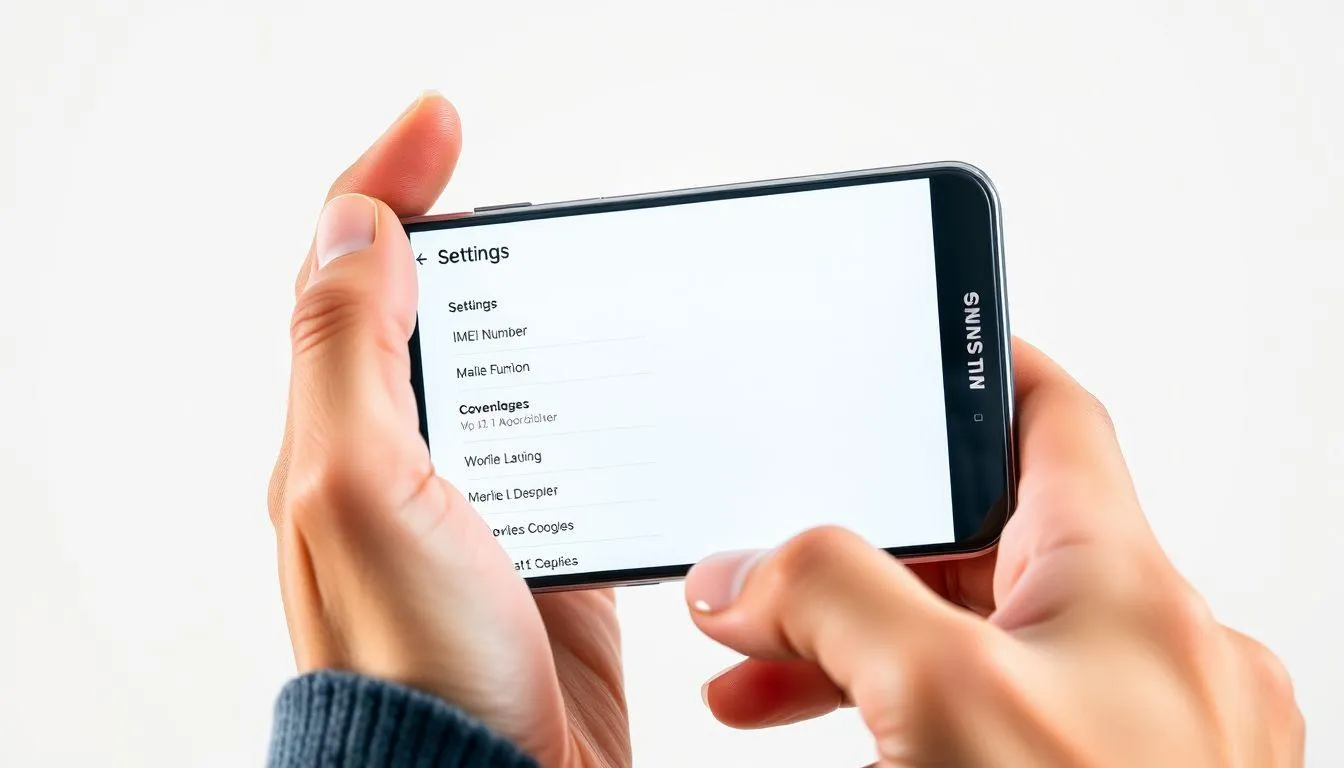 Cara Cek IMEI Samsung Melalui Pengaturan (c) Ilustrasi AI