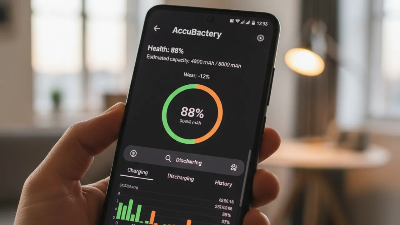 Menggunakan Aplikasi Pihak Ketiga AccuBattery