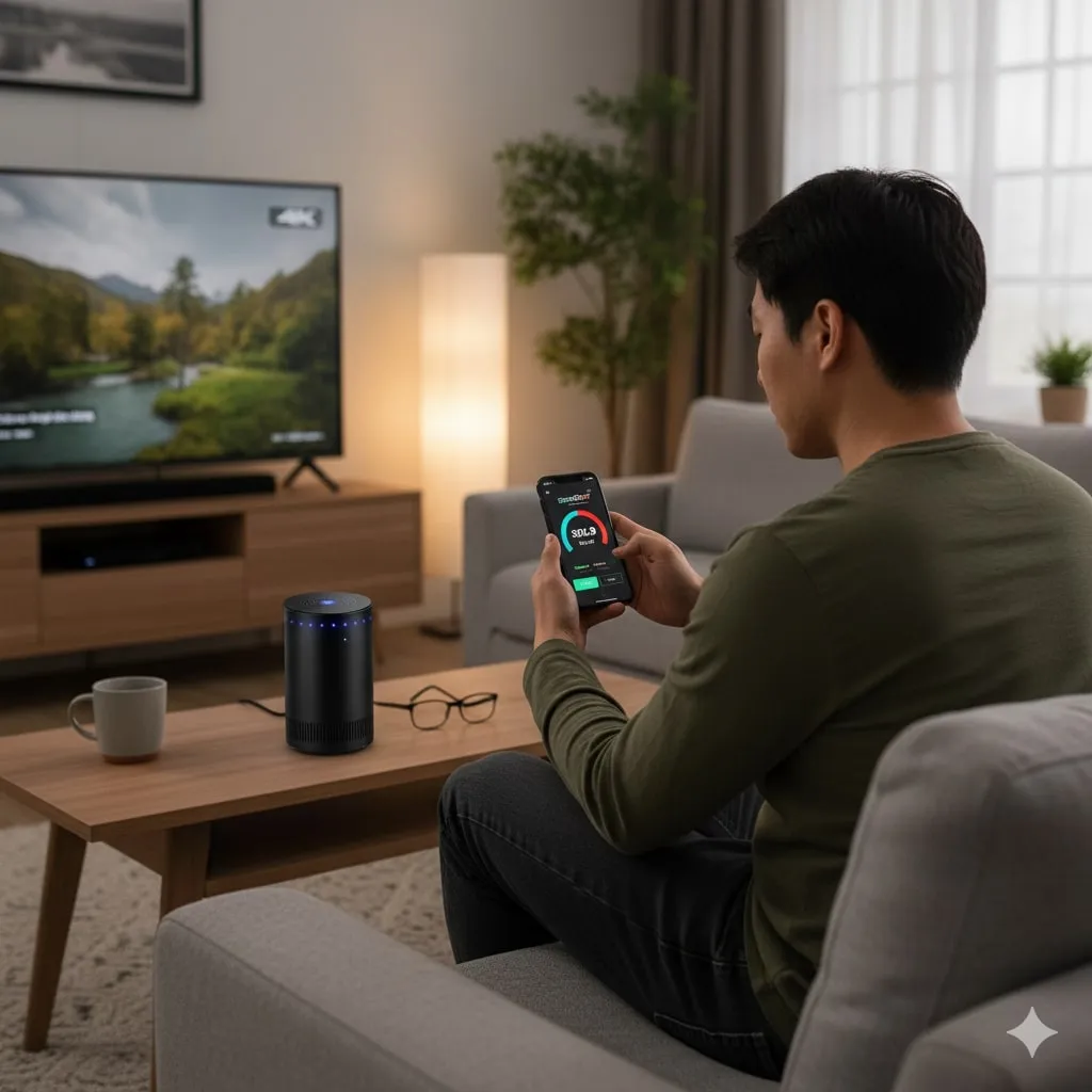 Cara Cek Kecepatan WiFi di Berbagai Perangkat (c) Ilustrasi AI