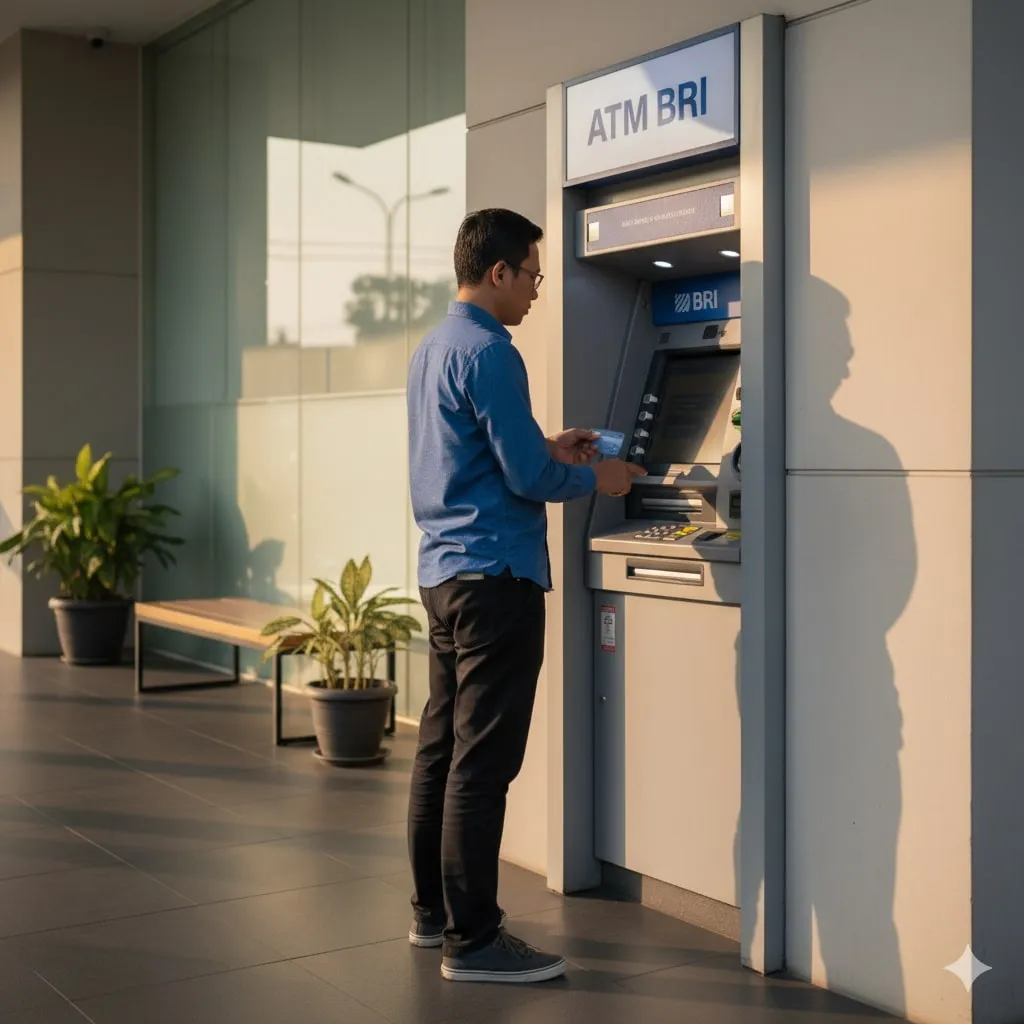 Tips Keamanan Saat Menggunakan ATM BRI (c) Ilustrasi AI