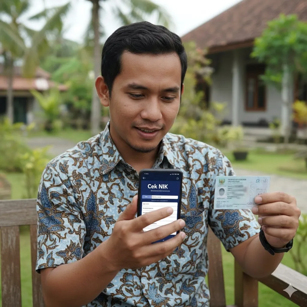 Langkah-Langkah Jika NIK Tidak Terdaftar (c) Ilustrasi AI