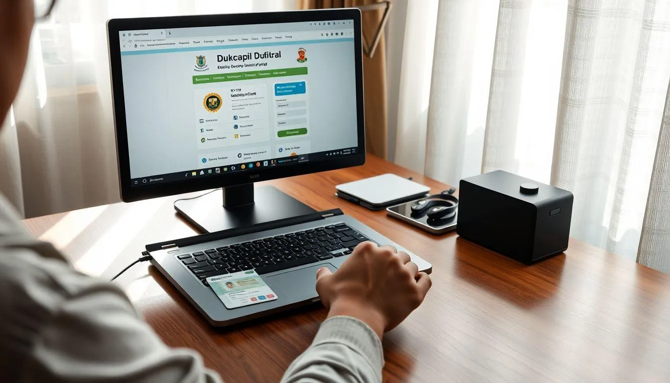 Cara Cek Nomor KK Menggunakan NIK Melalui Website Resmi Dukcapil (c) Ilustrasi AI