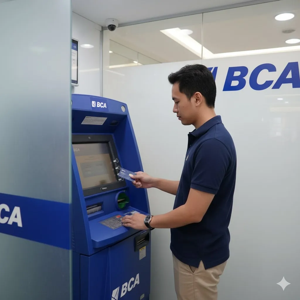 Akses Melalui Internet Banking KlikBCA (c) Ilustrasi AI