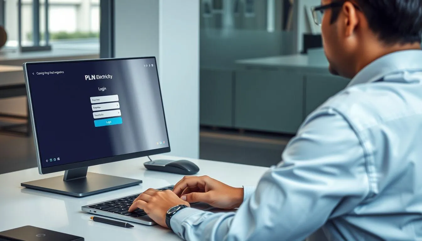 Cara Cek Nomor Token Listrik Melalui Situs Resmi PLN (c) Ilustrasi AI