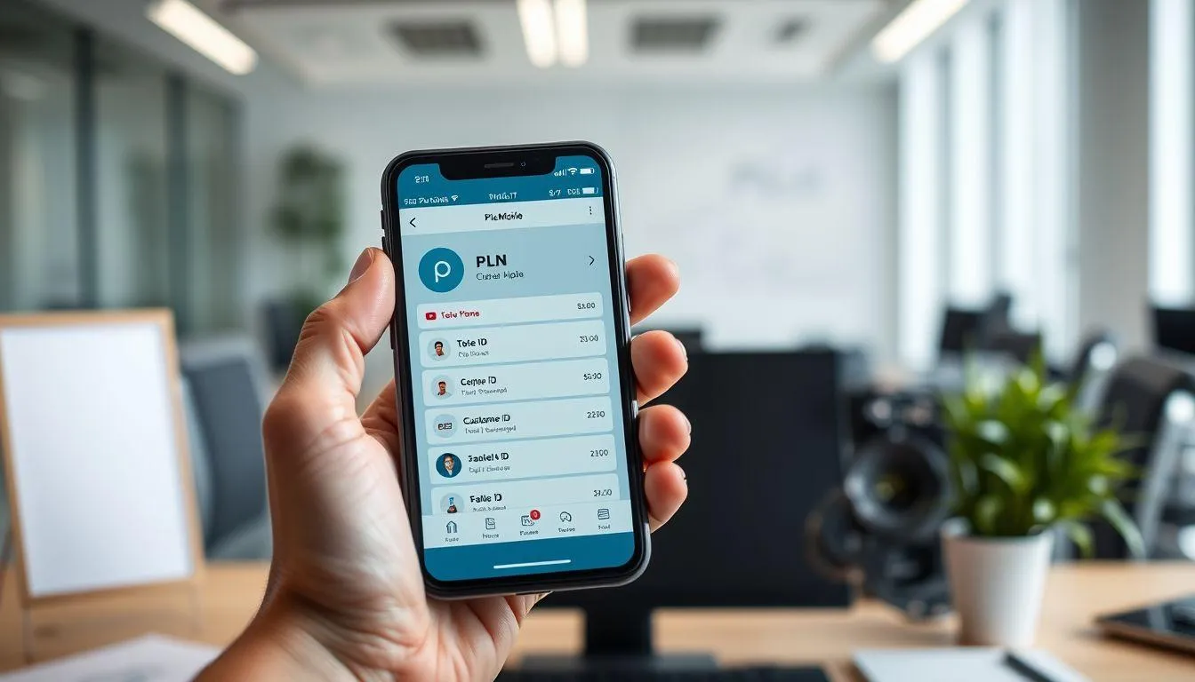 Menggunakan Aplikasi PLN Mobile untuk Cek Token (c) Ilustrasi AI