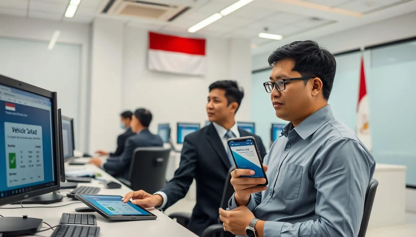 Platform Resmi untuk Cek Pajak Online (credit:Image by AI)