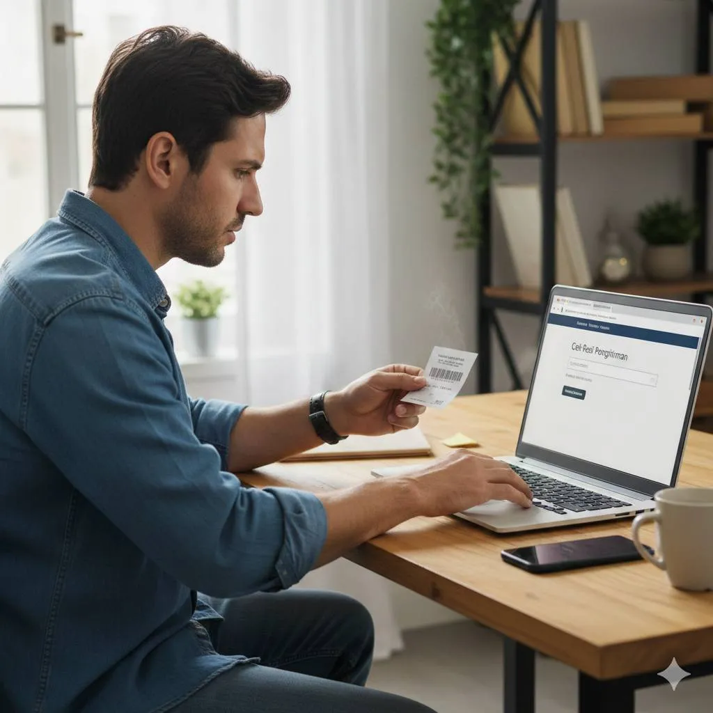 Tips Memaksimalkan Penggunaan Sistem Pelacakan Paket (c) Ilustrasi AI