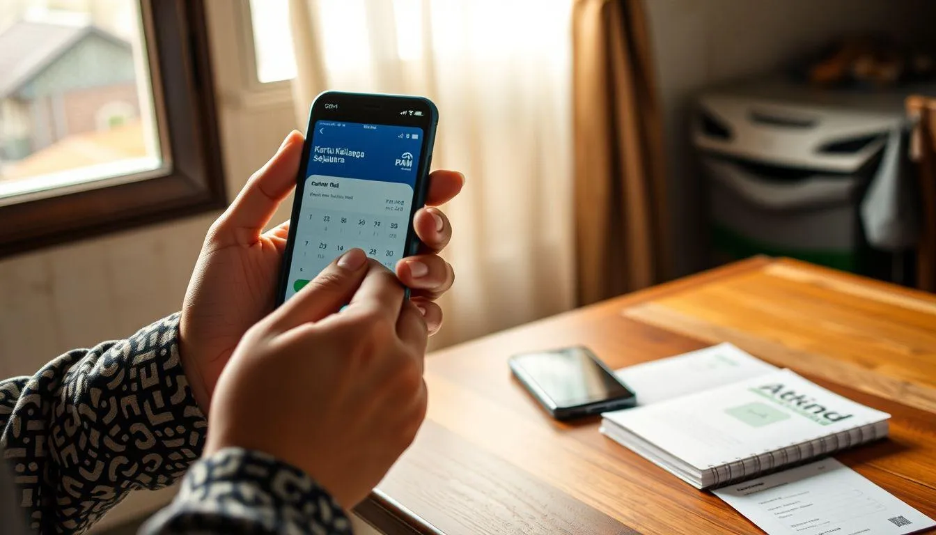 3. Cara Cek PKH Lewat HP Melalui Mobile Banking (c) Ilustrasi AI
