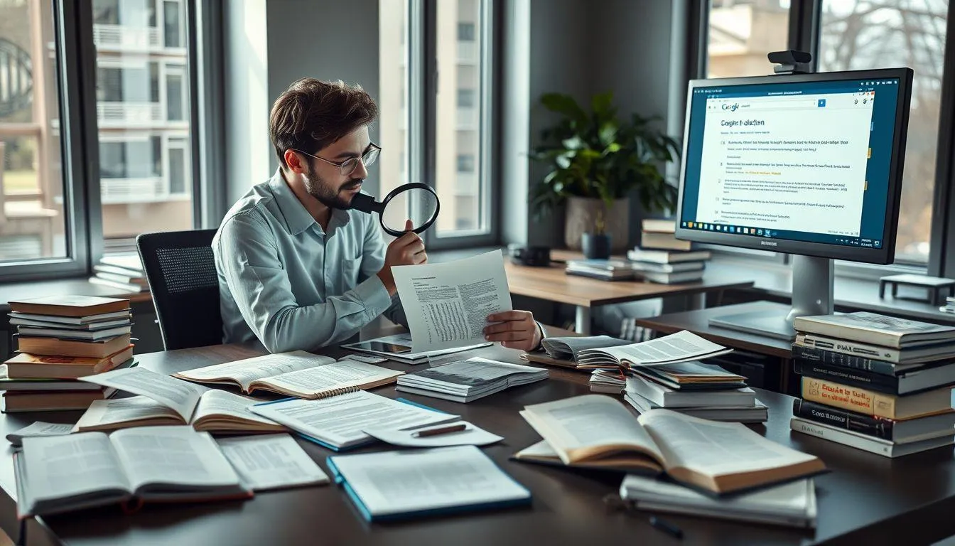 Langkah-Langkah Cara Cek Plagiarisme Manual (c) Ilustrasi AI