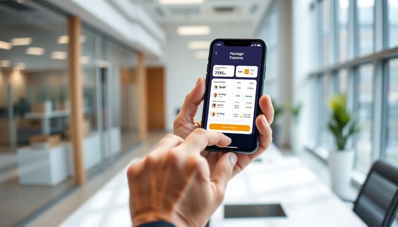 Pelacakan Menggunakan Aplikasi MyJNE (c) Ilustrasi AI