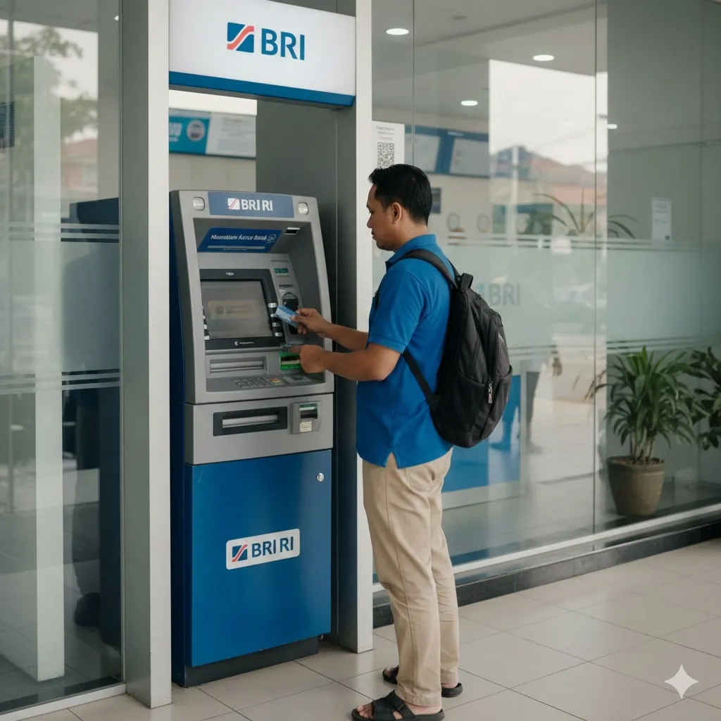 Aktivasi SMS Banking Melalui ATM BRI (c) Ilustrasi AI