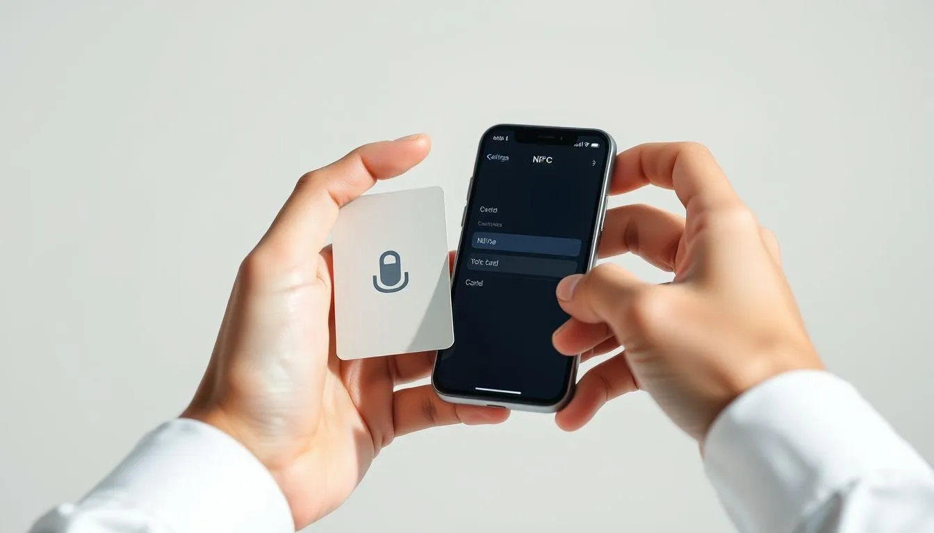 Menggunakan Fitur NFC untuk Pengecekan Saldo (c) Ilustrasi AI