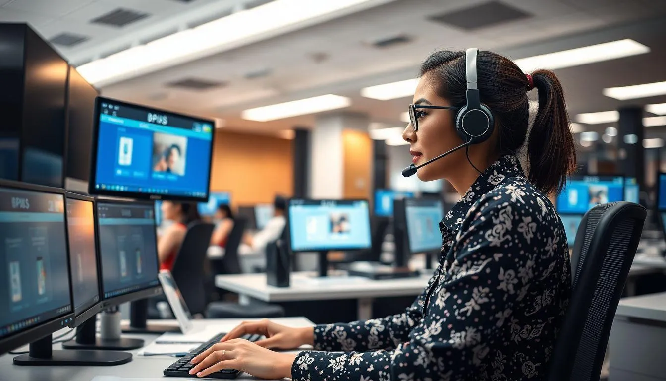 Layanan Call Center dan Kunjungan Kantor Cabang (c) Ilustrasi AI