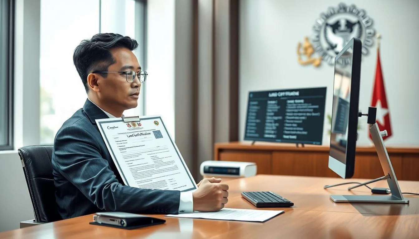 Pengertian dan Pentingnya Pengecekan Sertifikat Tanah Online (credit:Image by AI)