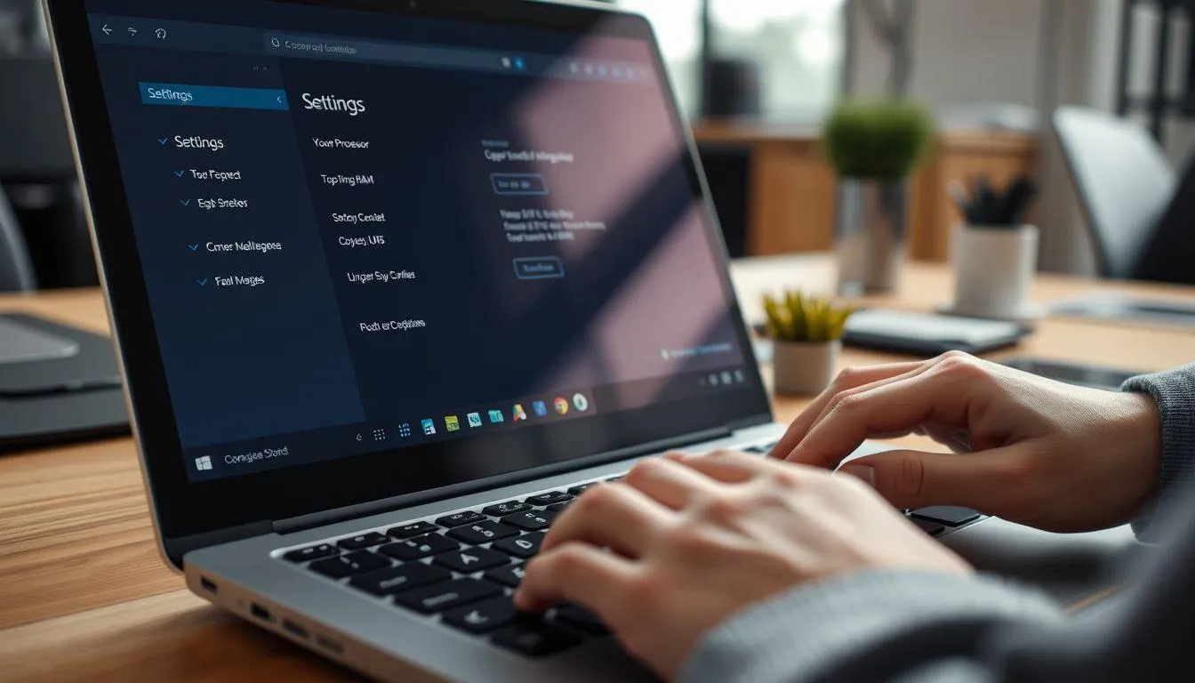 Metode Cek Spesifikasi Laptop Windows Melalui Settings (c) Ilustrasi AI