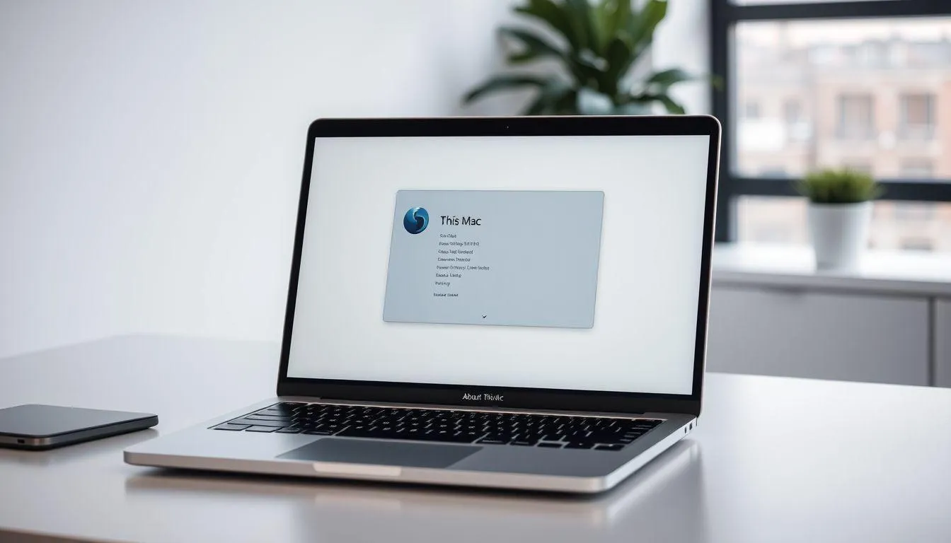 Cara Cek Spesifikasi Laptop macOS (MacBook) (c) Ilustrasi AI