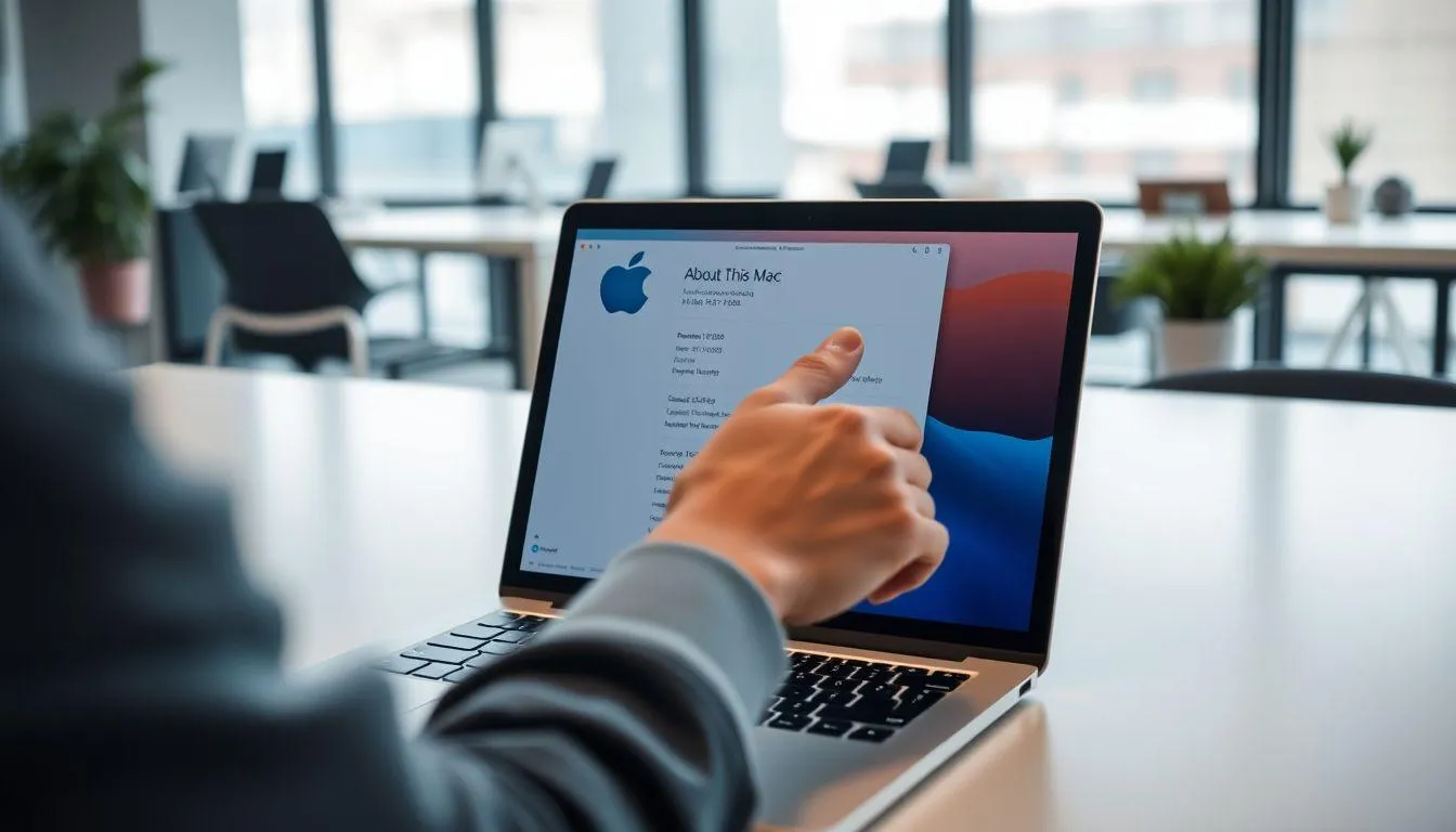Cara Cek Spek Laptop macOS (MacBook) (credit:Image by AI)