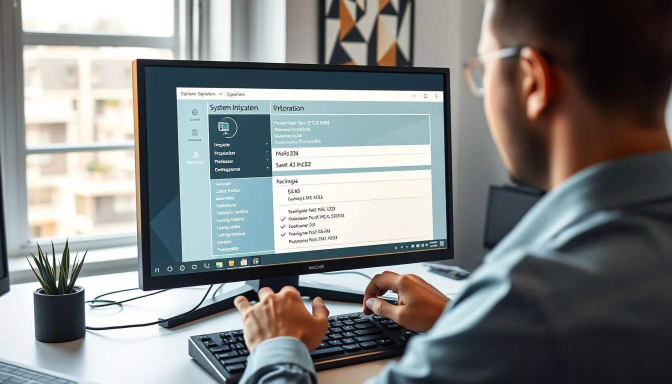 Metode Melalui System Information Windows (c) Ilustrasi AI
