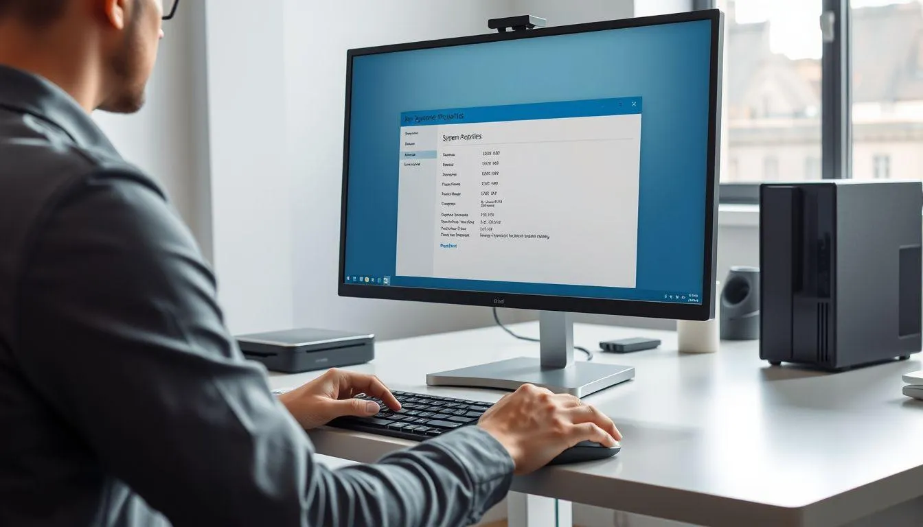 Menggunakan Fitur My Computer Properties (c) Ilustrasi AI