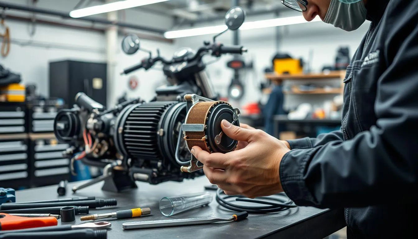 Perawatan dan Pencegahan Kerusakan Spul Motor (c) Ilustrasi AI