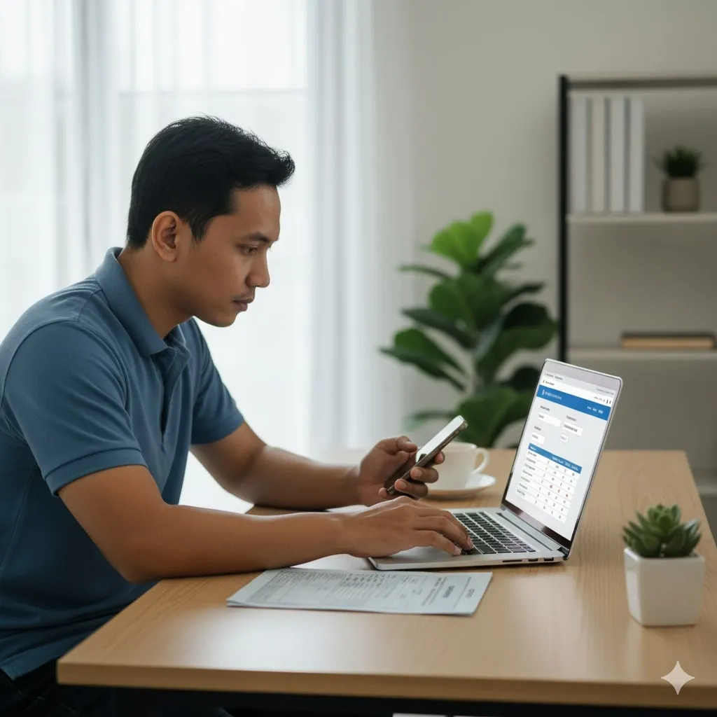 Pengertian dan Manfaat Cek STNK Online (c) Ilustrasi AI