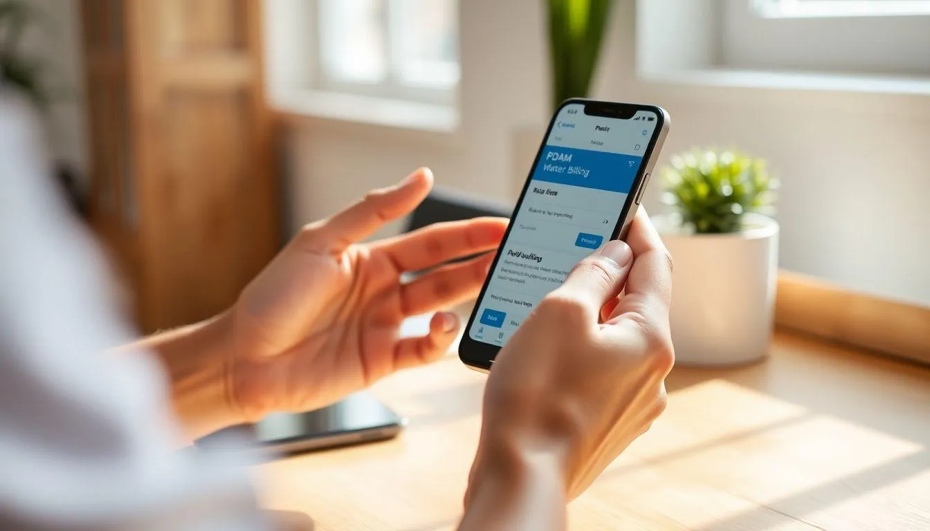 Cara Cek Tagihan PDAM Melalui Website Resmi (c) Ilustrasi AI