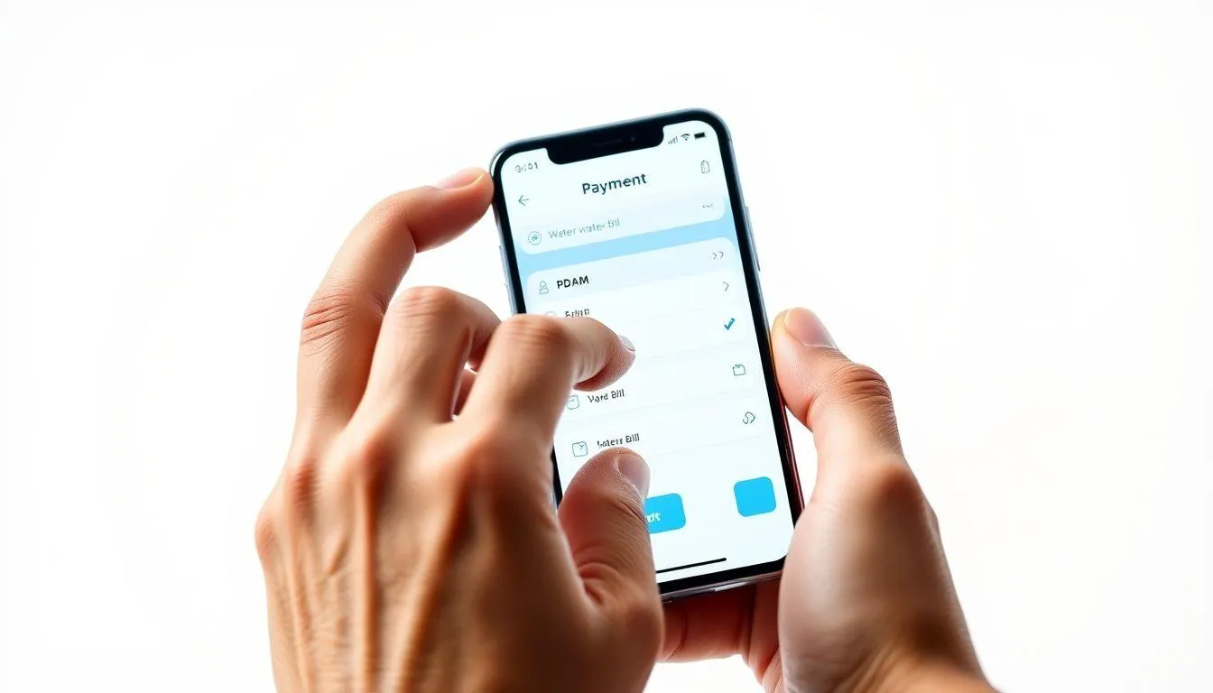 Cara Cek Tagihan PDAM Lewat Mobile Banking (c) Ilustrasi AI