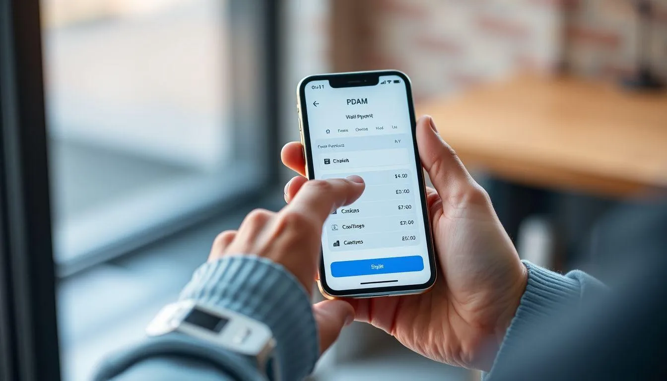 Cara Cek Tagihan PDAM Menggunakan E-Wallet (c) Ilustrasi AI